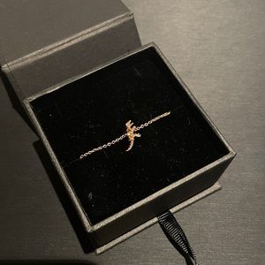 Coach rosegold mini demi fine rexy bracelet (new in box)